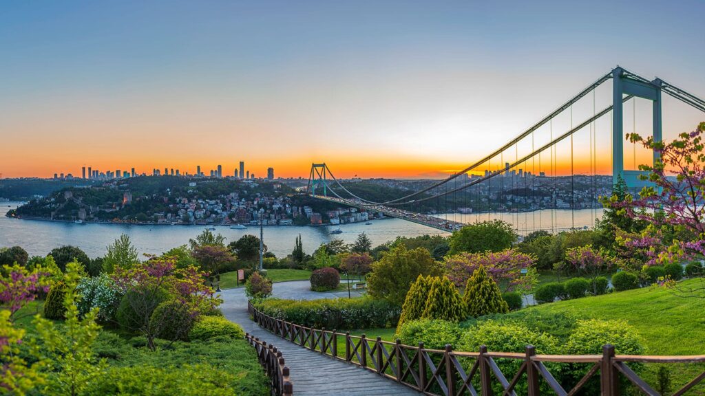 Istanbul Turkey - Bosphorus view