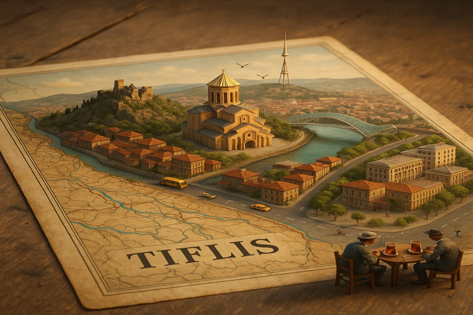 Tiflis, Gürcistan — iş ortakları için özel transferler