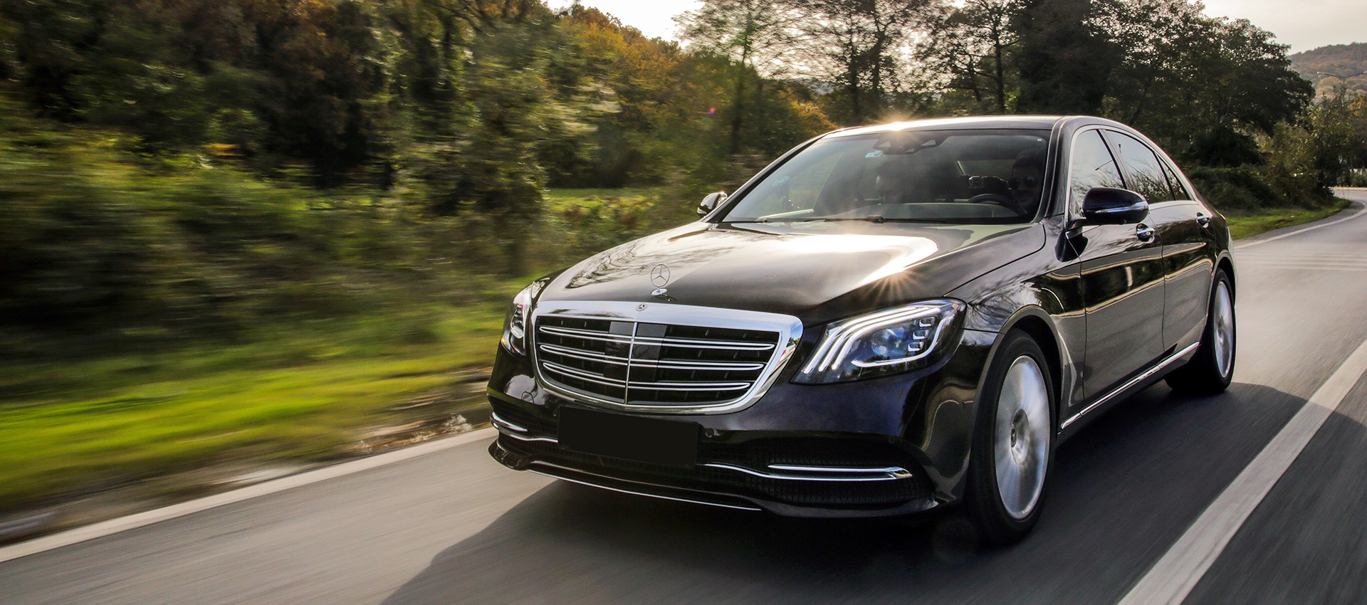 Mercedes-Benz S-Class W222 VIP luxury car rental in Georgia